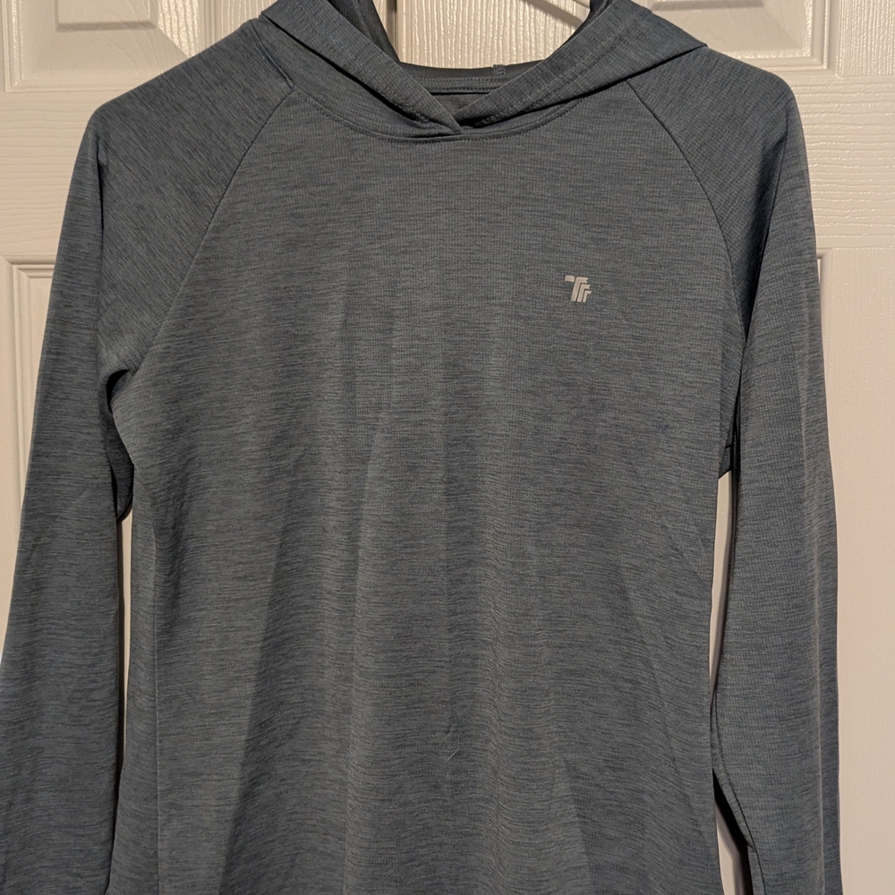 Gray Hooded Sweatshirt